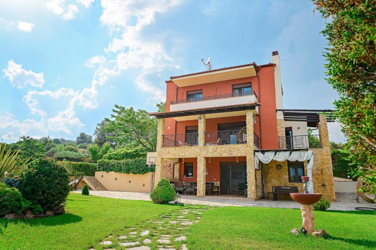 Villa Mariellie Nea Peramos  Ngoại thất bức ảnh