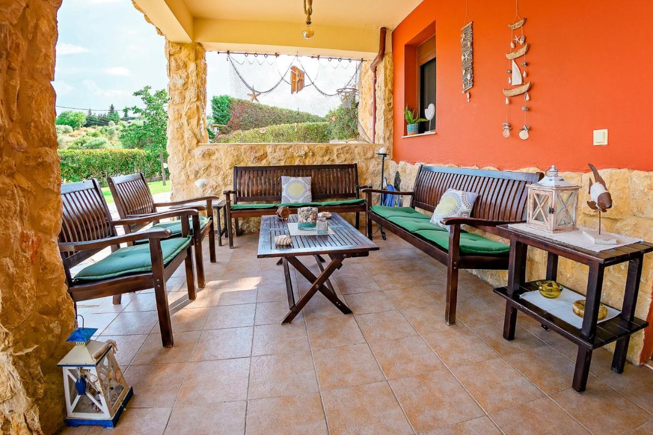 Villa Mariellie Nea Peramos  Ngoại thất bức ảnh