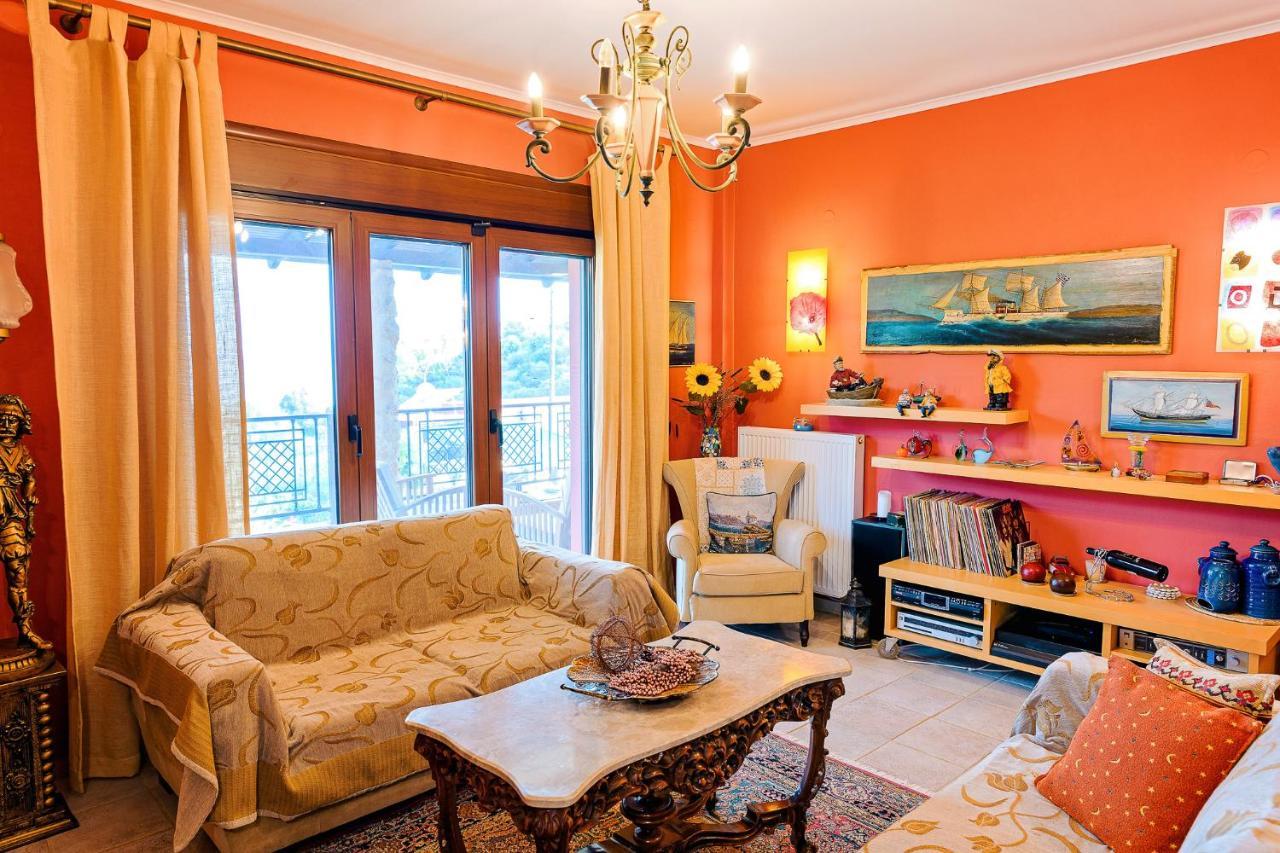 Villa Mariellie Nea Peramos  Ngoại thất bức ảnh