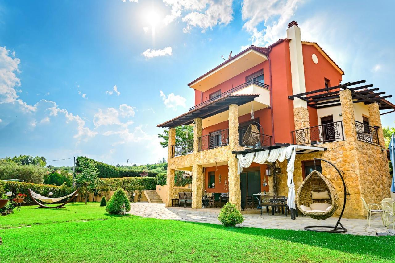 Villa Mariellie Nea Peramos  Ngoại thất bức ảnh